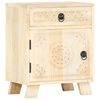 vidaXL Bedside Cabinet 40x30x50 cm Solid Mango Wood