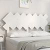 vidaXL Bed Headboard White 151.5x3x81 cm Solid Wood Pine