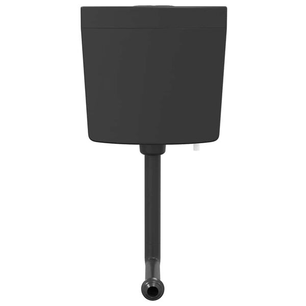 vidaXL Toilet Cistern with Bottom Water Inlet 3/6 L Black