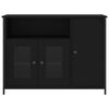 vidaXL Sideboard Black 100x35x75 cm Engineered Wood