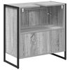 vidaXL Bathroom Cabinet Grey Sonoma 60 x 30 x 60 cm Engineered Wood