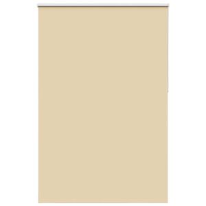 vidaXL Roller Blind Blackout Beige 155x230 cm Fabric Width 151.6 cm Polyester