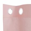 vidaXL Voile Curtains with Grommets 2 pcs Pink 140x245 cm