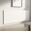 vidaXL Wall Headboard White 240x1.5x80 cm Engineered Wood