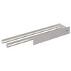 vidaXL Towel Rack Silver 40 x 9 x 4 cm Stainless steel
