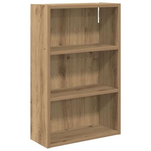vidaXL Bathroom Wall Cabinet with Shelf Artisian Oak 40 x 16 x 62.5 cm