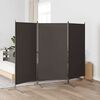 vidaXL 3-Panel Room Divider Anthracite 260x180 cm