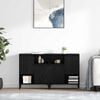 vidaXL Sideboards 2 pcs Black Oak 60 x 35 x 70 cm Engineered Wood