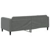 vidaXL Day Bed without Mattress Dark Grey 90x190 cm Single Fabric