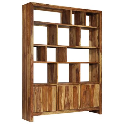vidaXL Bookshelf Solid Sheesham Wood 150x35x200 cm