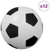 vidaXL Table Footballs 12 pcs White 3.6 x 3.6 cm Polypropylene