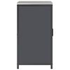 vidaXL Kitchen Storage with Shelf Anthracite 60 x 50 x 92 cm Steel