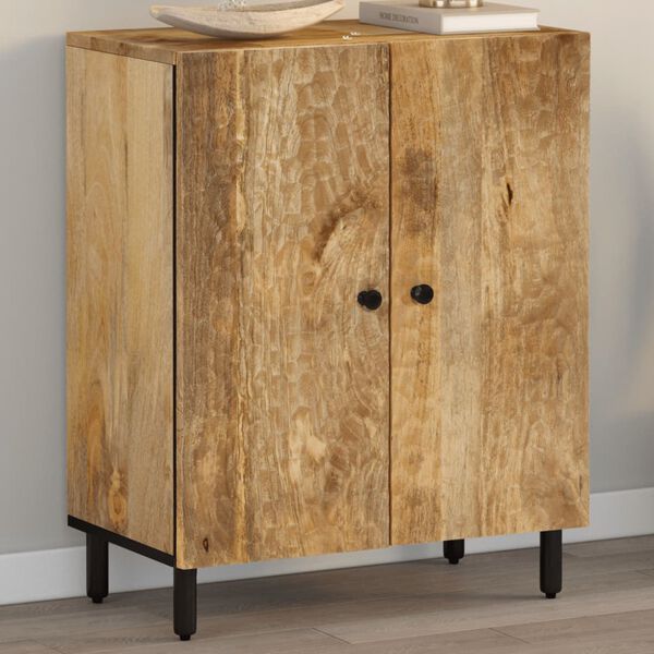 vidaXL Side Cabinet 60x33x75 cm Solid Wood Mango