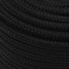 vidaXL Work Rope Black 14 mm 100 m Polyester