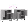 vidaXL Sideboard Grey Sonoma 60x35x70 cm Engineered Wood