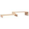 vidaXL Monitor Stand (52-101)x22x14 cm Solid Wood Pine