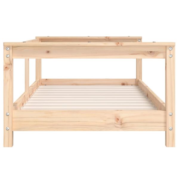 vidaXL Kids Bed Frame 70x140 cm Solid Wood Pine