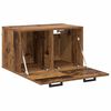 vidaXL Wall-Mounted Cabinet Old Wood 60 x 36.5 x 35 cm Engineered Wood