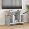 vidaXL TV Stand Concrete Grey 50 x 35 x 45 cm Engineered Wood