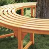 vidaXL Tree Bench 2 pcs Natural 160 x 80 x 45cm Solid Eucalyptus Wood
