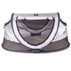 DERYAN Pop-up Toddler Travel Cot with Mosquito Net Luxe Sliver