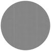 vidaXL Pool Ground Cloth Light Grey &Oslash;306 cm Polyester Geotextile