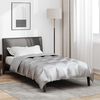 vidaXL Winter Duvet Silver 135 x 200 cm Satin and Microfiber