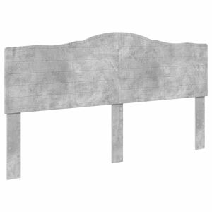 vidaXL Headboard Concrete Grey 200 cm Engineered wood