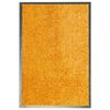 vidaXL Door Mat | Orange | Polyamide with PVC backing | 40x60 cm | Non-slip