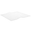 vidaXL Table Protector Matt 80x80 cm 1.6 mm PVC