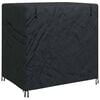 vidaXL Outdoor Swing Cover Black