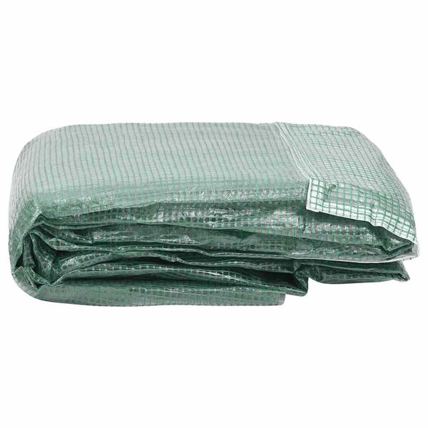 vidaXL Greenhouse Replacement Cover (18 m&sup2;) 300x600x200 cm Green