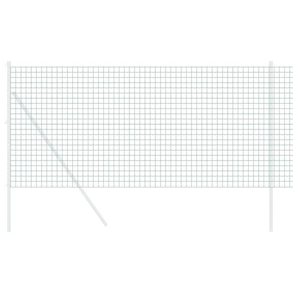 vidaXL Euro Fence Green 1 x 25 m PVC-coated iron