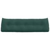 vidaXL Back Pillow Dark Green 160 x 24 x 50 cm Velvet