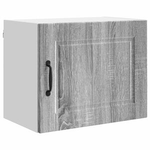 vidaXL Dishwasher Panel with Shelf 2 pcs Grey Sonoma 50 x 31 x 40 cm