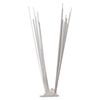 vidaXL 2-row Stainless Steel Bird & Pigeon Spikes Set of 6 3 m