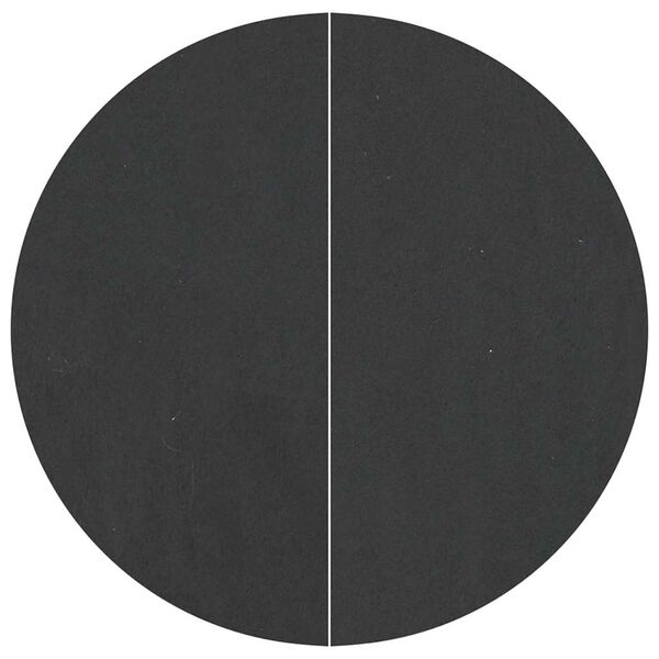 vidaXL Pool Ground Sheet Folding Black &Oslash; 244 cm Non-woven Fabric