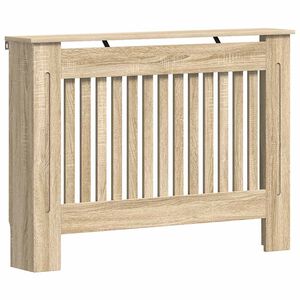vidaXL Radiator Cover 112x19x81.5 cm Engineered Wood