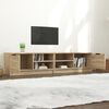 vidaXL TV Cabinets 2 pcs Sonoma Oak 80x35x36.5 cm Engineered Wood