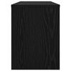 vidaXL TV Cabinet Black Oak 100 x 30 x 40 cm Engineered Wood