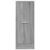 vidaXL Apothecary Cabinet Grey Sonoma 30x41x77.5 cm Engineered Wood