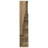 vidaXL Corner Cabinet Artisan Oak 27.5x27x140cm Engineered Wood