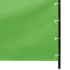 vidaXL Balcony Screen Light Green 80x240 cm Oxford Fabric