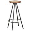 vidaXL Bar Stools 4 pcs Solid Reclaimed Wood