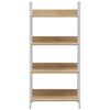 vidaXL 4-Layer Book Shelf Oak 60x27.6x124.5 cm Engineered Wood