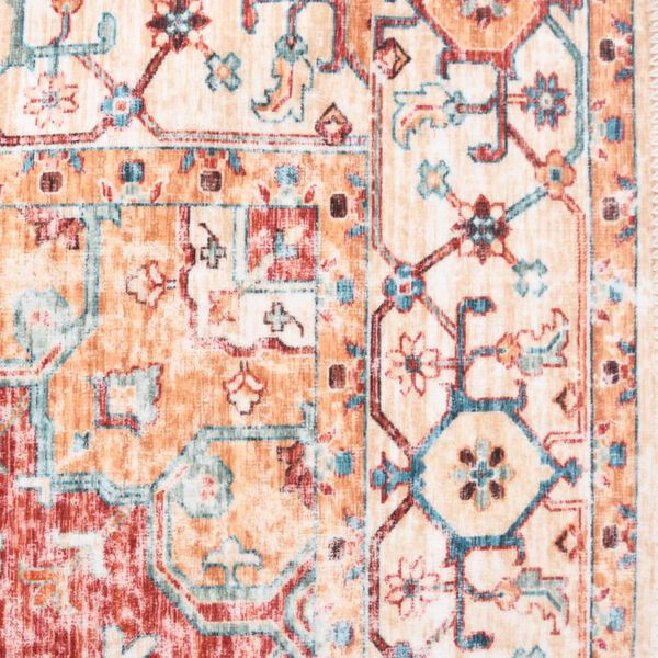 vidaXL Printed Rug Washable Foldable Multicolour 180x270 cm Polyester