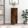 vidaXL Sideboard Smoked Oak 34.5x34x90 cm Engineered Wood