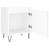 vidaXL Bedside Cabinets 2 pcs White 40x30x50 cm Engineered Wood