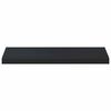 vidaXL Window Sill Anthracite with Wood Grain 80 x 50 x 4.5 cm PVC
