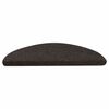 vidaXL Stair Mats Self-adhesive 10 pcs Black 65x22.5x3.5 cm